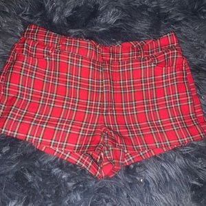 PLAID SHORTS
